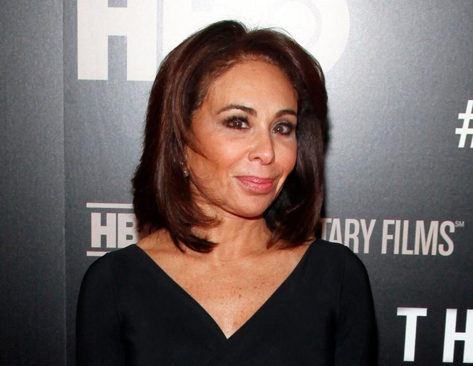 Fox News Channel host Jeanine Pirro, seen here in 2015, is one of the defendants, along with Fox News, in a lawsuit filed Thursday by Smartmatic USA, which accuses them and two Trump lawyers of defaming the voting-technology company and is seeking $2.7 billion.