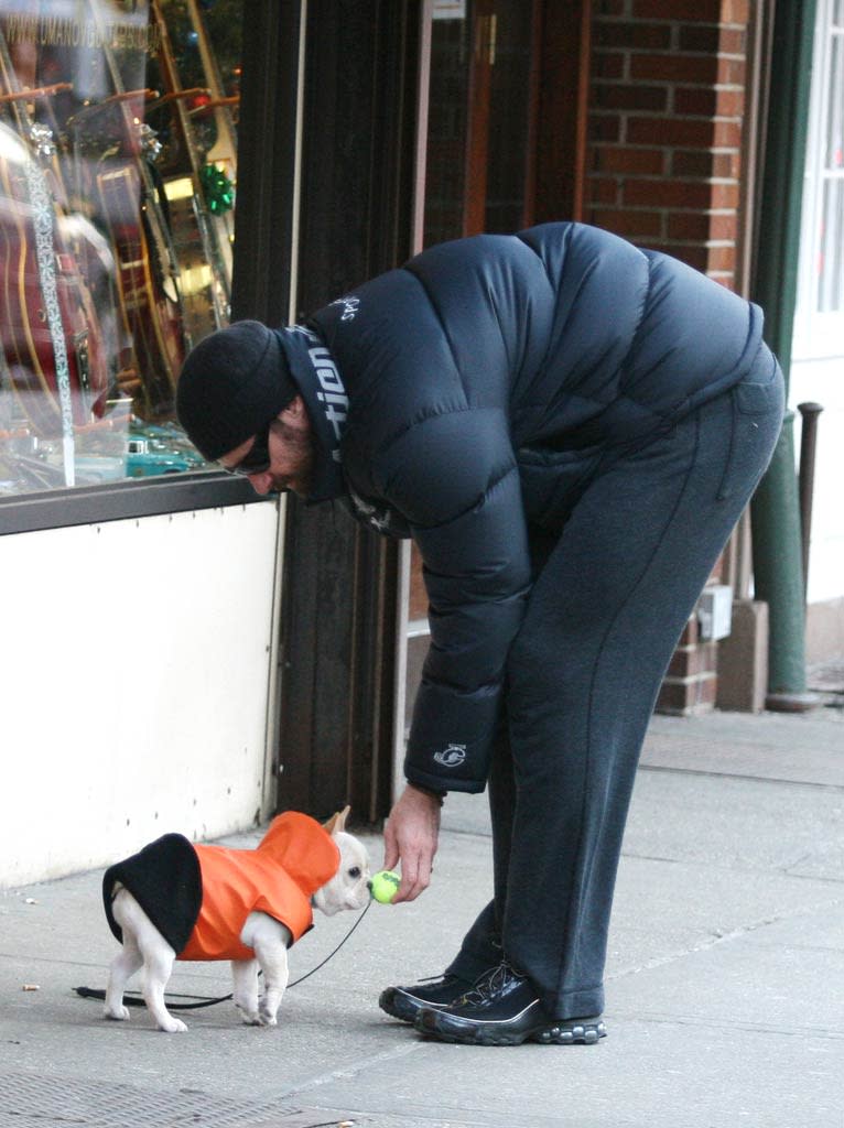 Jackman Hugh With Kids Ang Dog