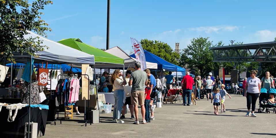 Salina's new Farm and Art Market Downtown sees early success