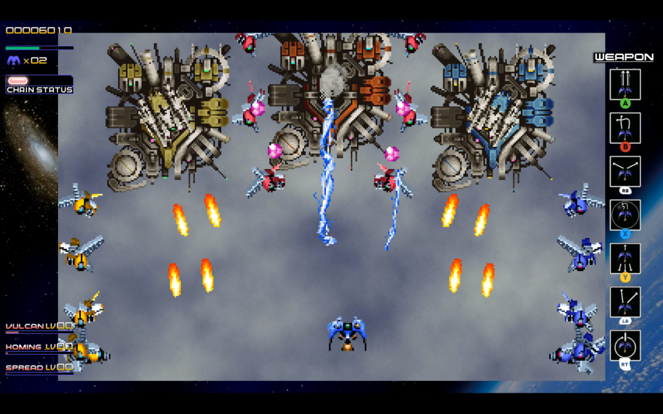 Radiant Silvergun, a classic Treasure SHMUP