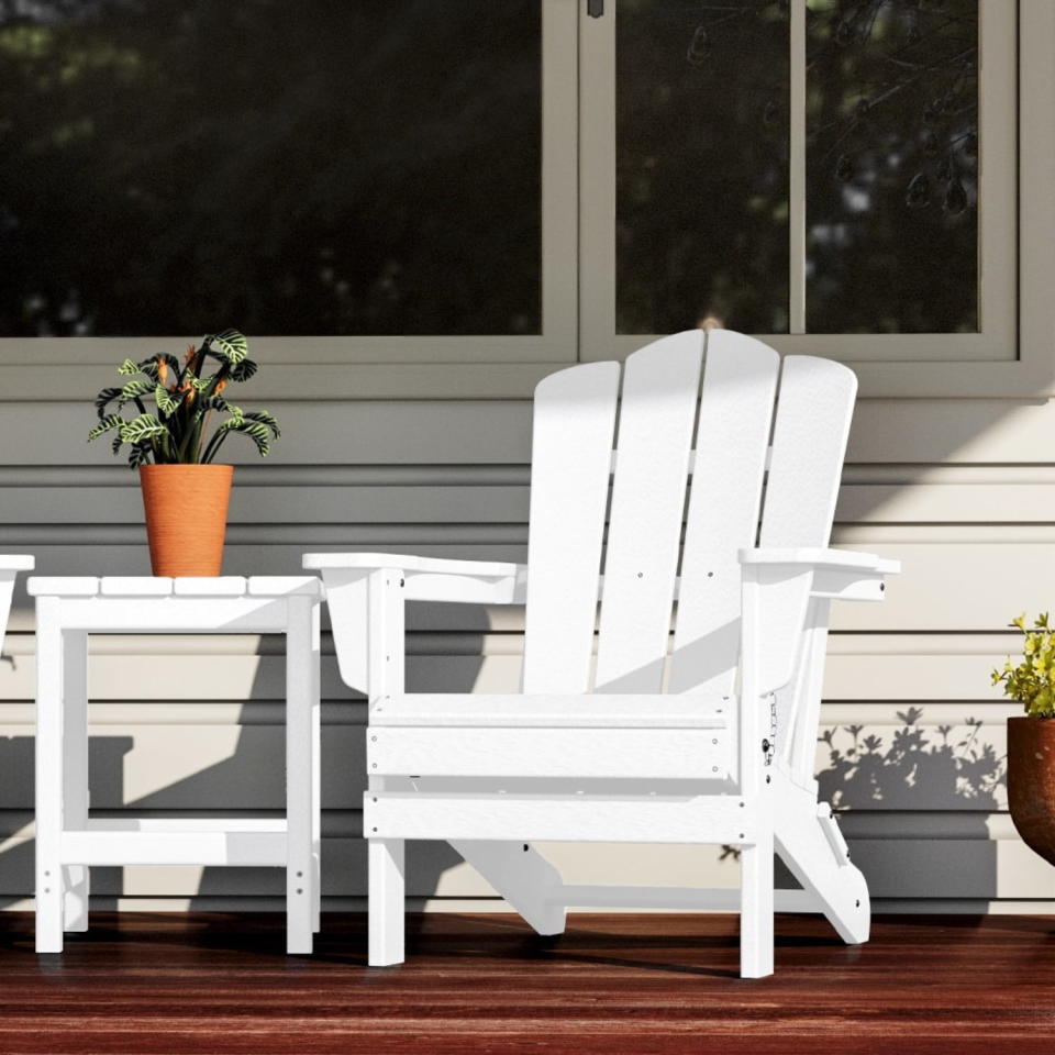 <p><a href="https://go.redirectingat.com?id=74968X1596630&url=https%3A%2F%2Fwww.walmart.com%2Fip%2FAdirondack-Chair-Outdoor-Folding-Plastic-Recycled-Adirondack-Chair-No-Table-White%2F208312976&sref=https%3A%2F%2Fwww.goodhousekeeping.com%2Flife%2Fmoney%2Fg43963655%2Fwalmart-memorial-day-sales-2023%2F" rel="nofollow noopener" target="_blank" data-ylk="slk:Shop Now;elm:context_link;itc:0;sec:content-canvas" class="link ">Shop Now</a></p><p>Adirondack Chair</p><p>$129.99</p><p>walmart.com</p>