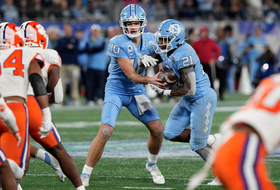 UNC football vs. South Carolina live score, updates, highlights from