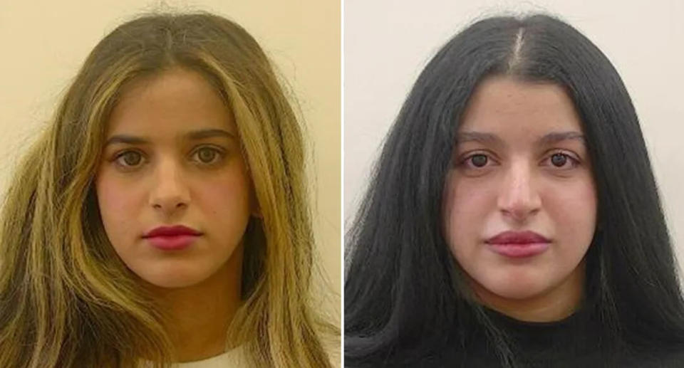 Saudi sisters Amaal Abdullah Alsehli, 23, and Asra Abdullah Alsehli, 24, were found dead in their southwest Sydney unit in June. Source: NSW Police