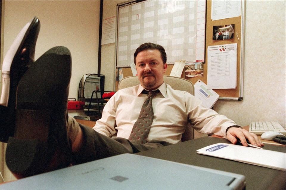 Ricky Gervais as David Brent (PUBLICITY PICTURE)