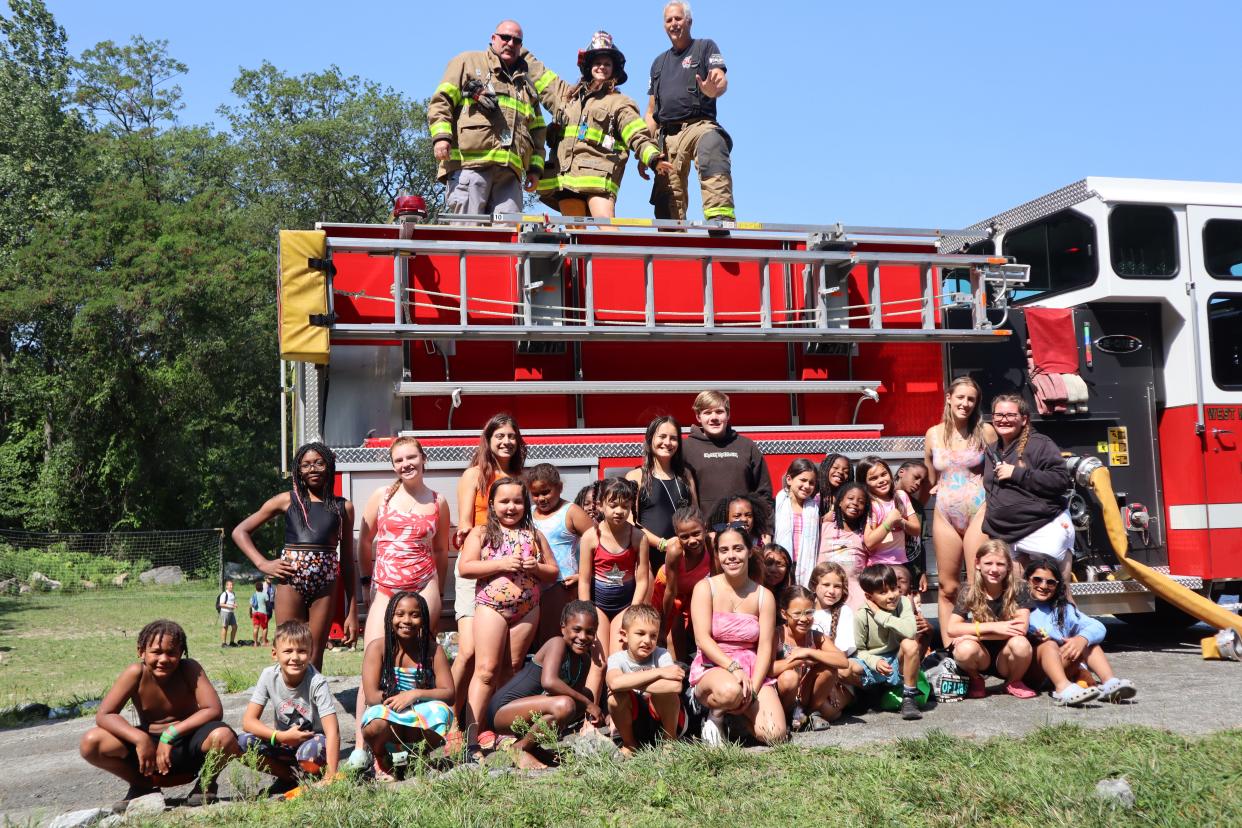 Hands In 4 Youth participants at Camp Vacamas in West Milford.