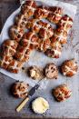 <p>It's not really Easter without hot cross buns, right?</p><p><em><a href="http://simply-delicious-food.com/chocolate-chunk-hot-cross-buns/" rel="nofollow noopener" target="_blank" data-ylk="slk:Get the recipe from Simply Delicious »;elm:context_link;itc:0;sec:content-canvas" class="link ">Get the recipe from Simply Delicious »</a></em></p>