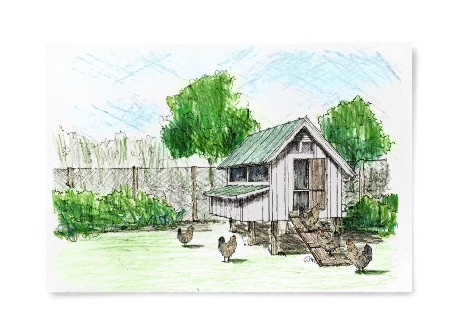 Country Living's Chicken Coop Plan
