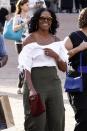 <p><strong>Who:</strong> Michelle Obama</p><p><strong>Affordable Fashion Find: Club Monaco</strong> top, $159, clubmonaco.com.</p><p><strong>Why We Love It:</strong> The former First Lady has been showing off a new side of her post-White House style and it's suiting her perfectly. While vacationing in Italy, Obama's white off-the-shoulder top made for the ultimate laid-back summer look-and the affordable piece (surprisingly) hasn't sold out yet. </p><p><a rel="nofollow noopener" href="http://www.clubmonaco.com/product/index.jsp?productId=115806666&prodFindSrc=search" target="_blank" data-ylk="slk:SHOP;elm:context_link;itc:0;sec:content-canvas" class="link ">SHOP</a><br></p>