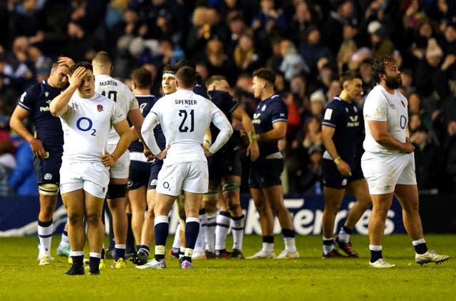 England suffered defeat to Scotland in round three