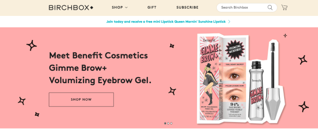 Benefit Cosmetics turns to Birchbox to raise money for charity