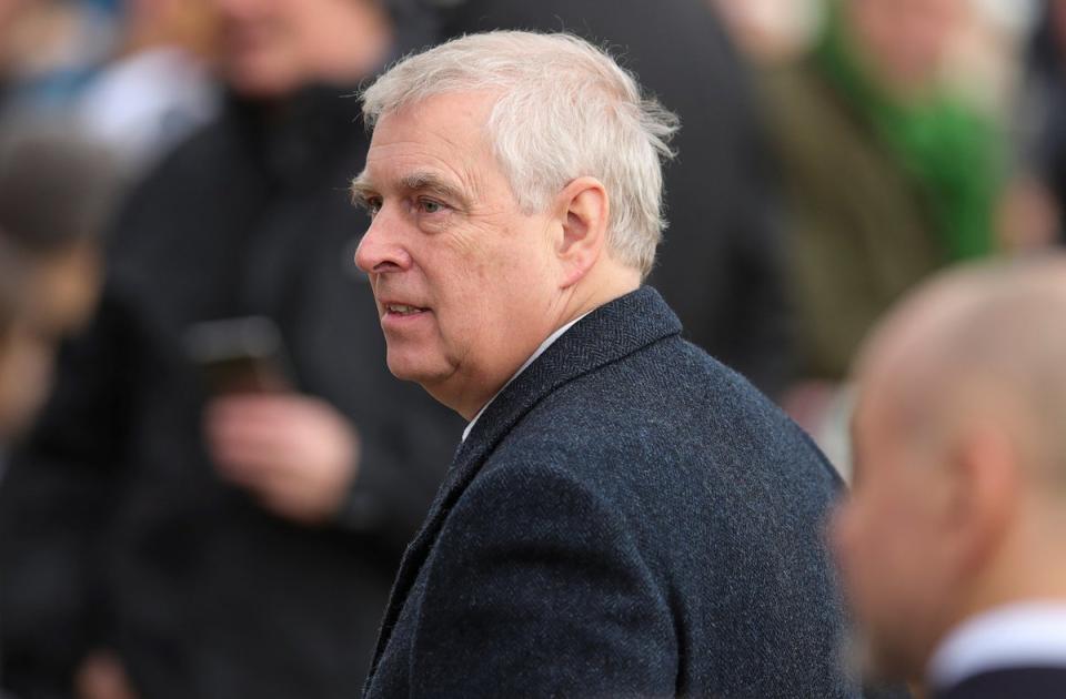 Prince Andrew has been named in court documents relating to the paedophile Jeffrey Epstein (REUTERS)