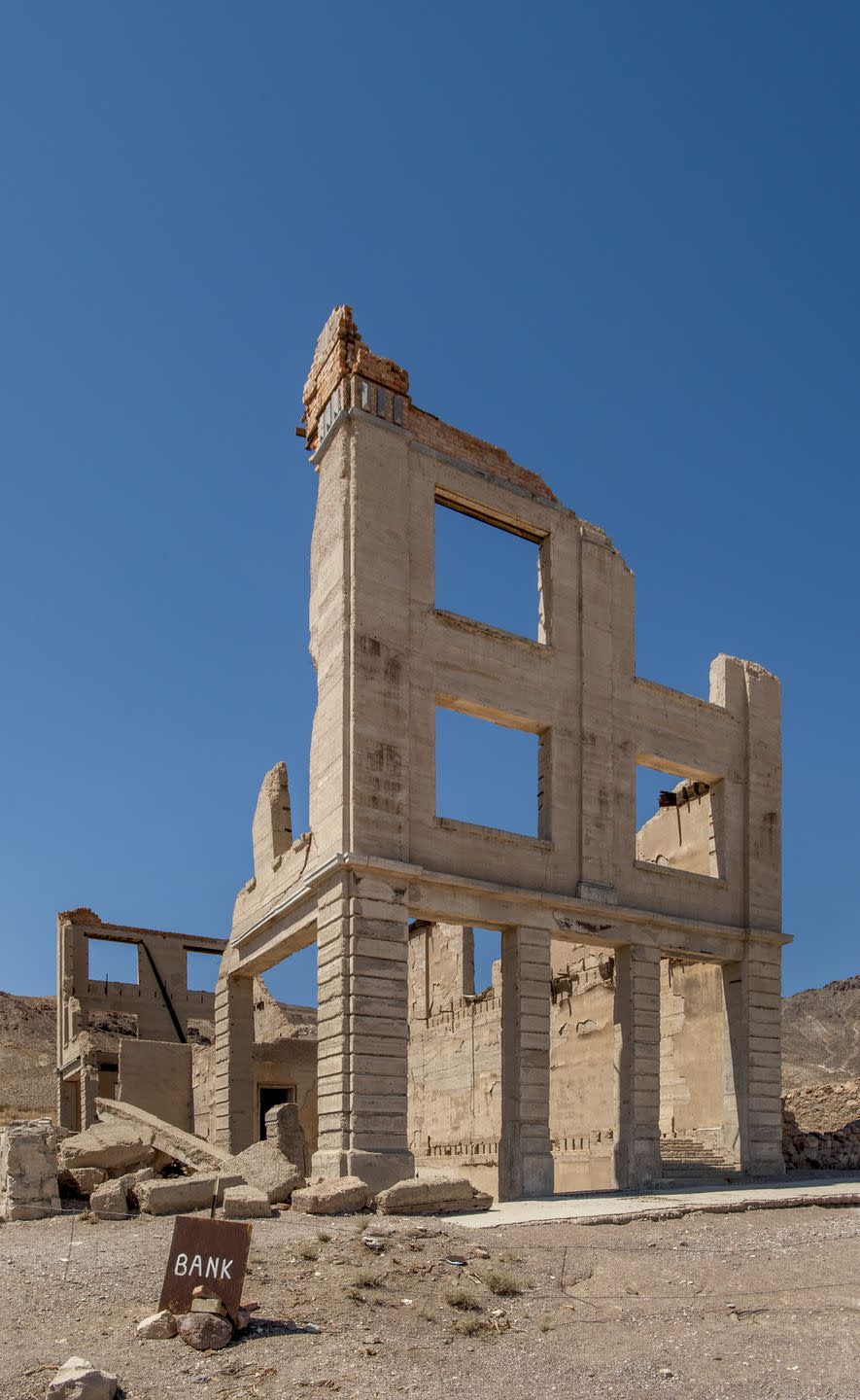 3) Rhyolite, Nevada