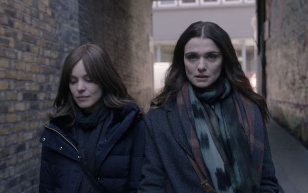 Rachel McAdams and Rachel Weisz in "Disobedience"<p>Bleecker Street</p>