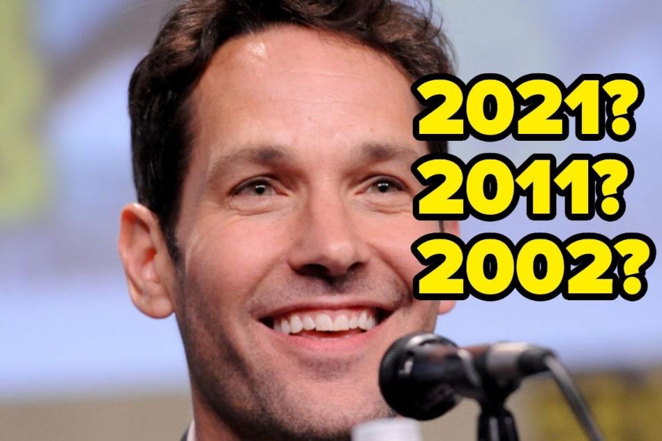 It's like Squid Game but with pictures of Paul Rudd's face. Take the quiz here.