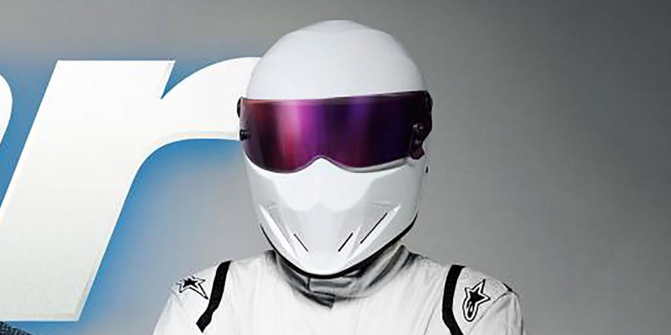 <p>Little is known about The Stig, the only Clarkson-era cast member to stay on for the new <em>Top Gear</em> reboot. Some say his skin has the texture of a dolphin's, and that wherever you are in the world, if you tune your radio to 88.4, you can actually hear his thoughts. Some say that he lives in a tree, and that his sweat can be used to clean precious metals.<span> Some say that on really warm days, he sheds his skin like a snake, and that for some reason, he's allergic to the Dutch<span>. Some say that his voice can only be heard by cats, and that he has two sets of knees.<span> Some say he naturally faces magnetic north, and that all of his legs are hydraulic.</span></span></span></p><p><span><span><span><span>All we know is, he's called The Stig.</span></span></span></span></p>