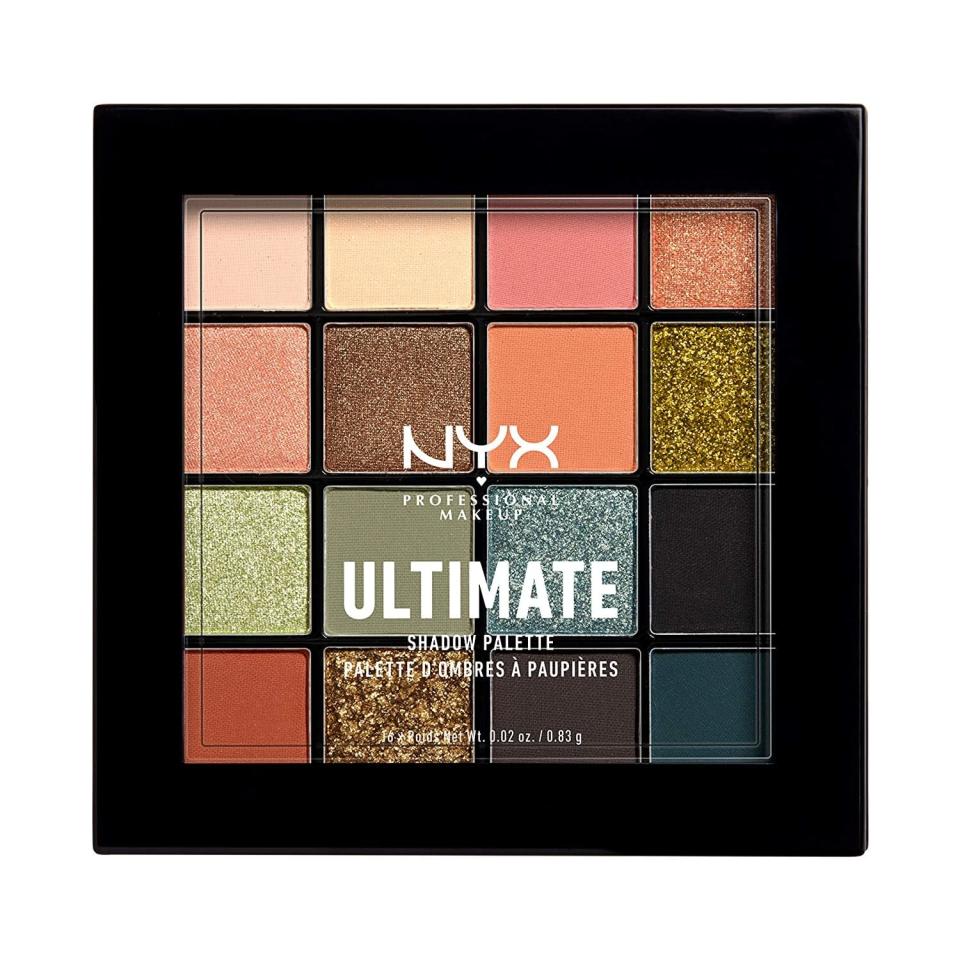 <p>Whether you're shopping for a makeup newbie or need a pop of color in your collection, the <span>NYX Professional Makeup Ultimate Shadow Palette, Eyeshadow Palette, Utopia</span> ($12, originally $18) is an affordable find that comes in a variety of colorways. </p>