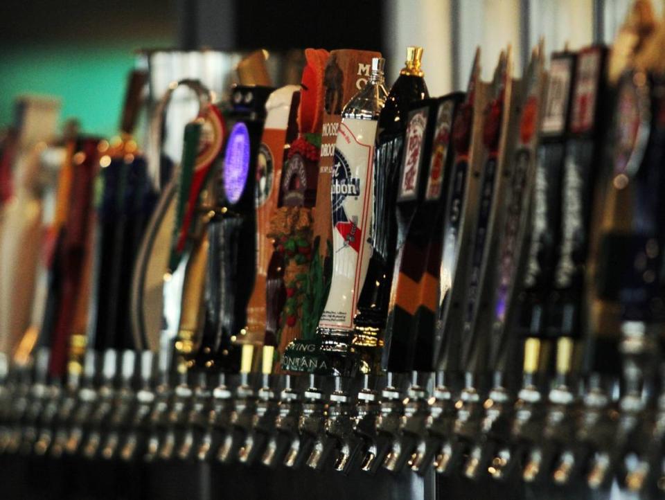 Yard House, a American fusion cuisine restaurant offering over 100 beers on tap opens at River Park in this file photo.