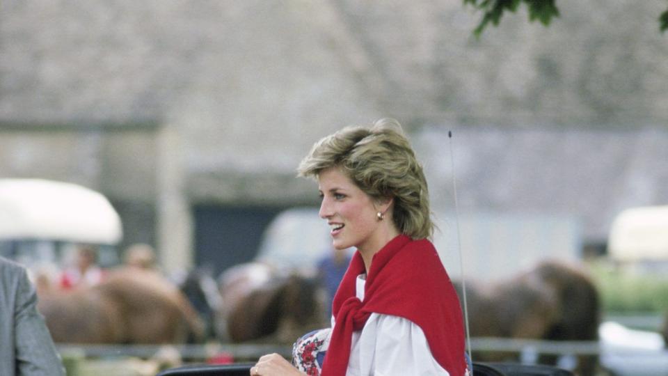 Princess Diana Red Outfits