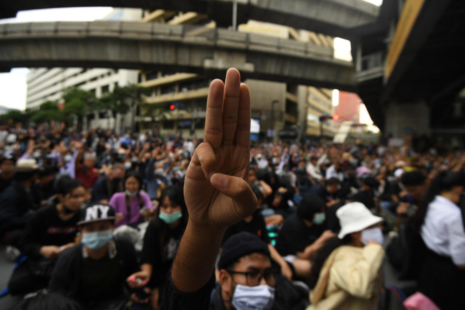 Pro-Democracy Rally In Bangkok