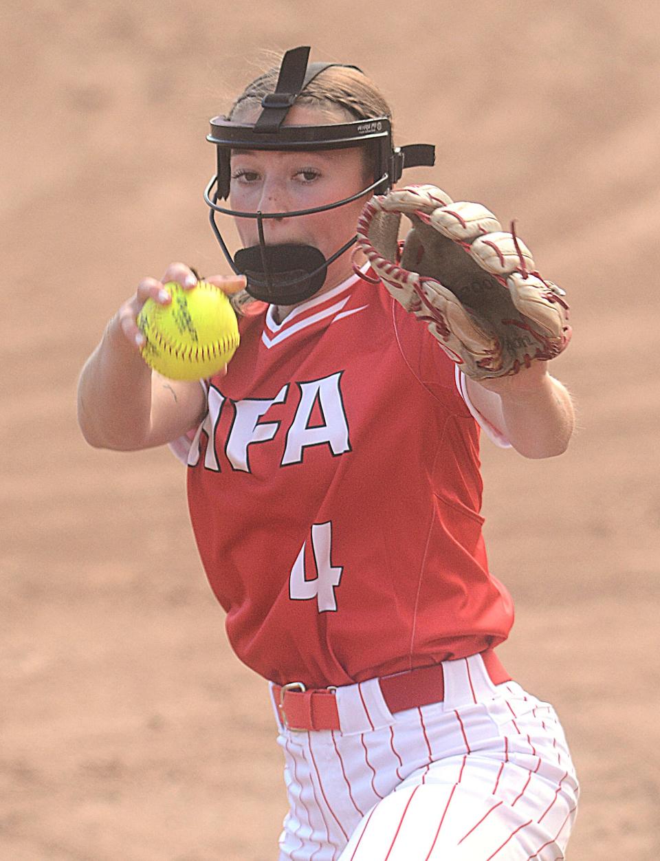NFA's Hailey Smith pitched the Wildcats to wins over Waterford and Glastonbury this week.