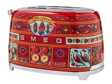 Smeg x Dolce & Gabbana 2-slot toaster, $556.82 available from Harrods.com