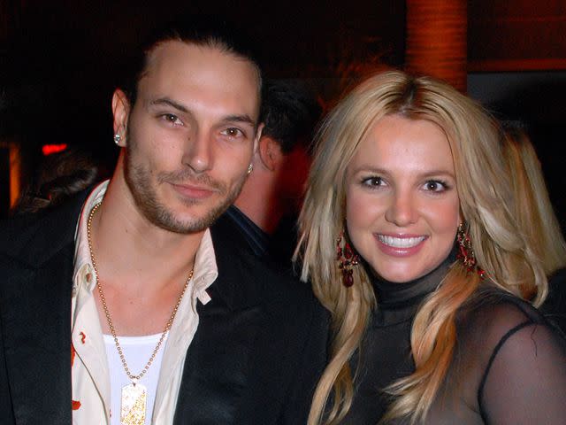 Michael Caulfield/WireImage Kevin Federline and Britney Spears.