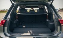 <p>The Tiguan has the Alltrack wagon beat in cargo space, especially with its second and third rows folded flat.</p>