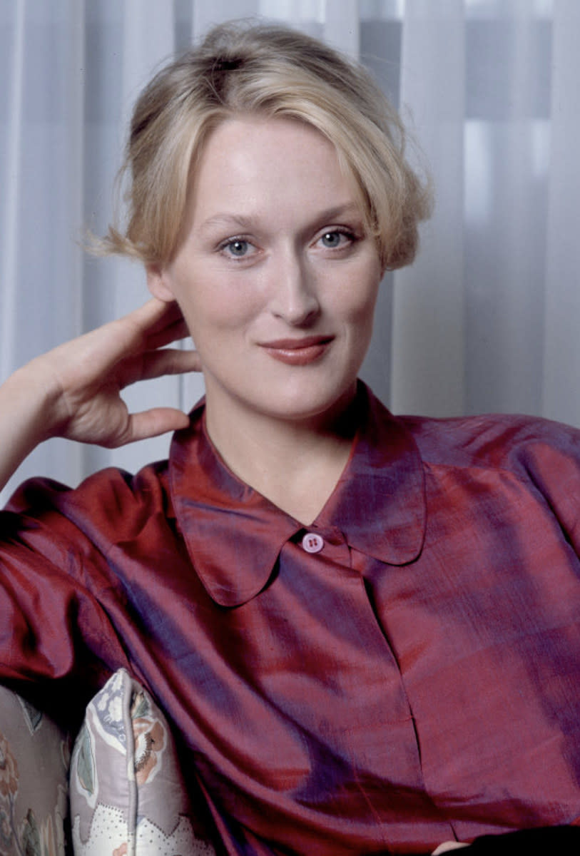 Portrait of Streep in 1983