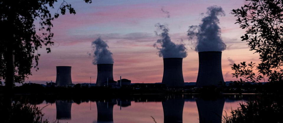 La centrale de Cattenom, située en Moselle.
