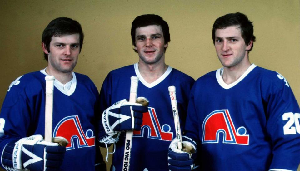 1998 Season: The Stastny Brothers. (Photo by Brian Miller/Getty Images)