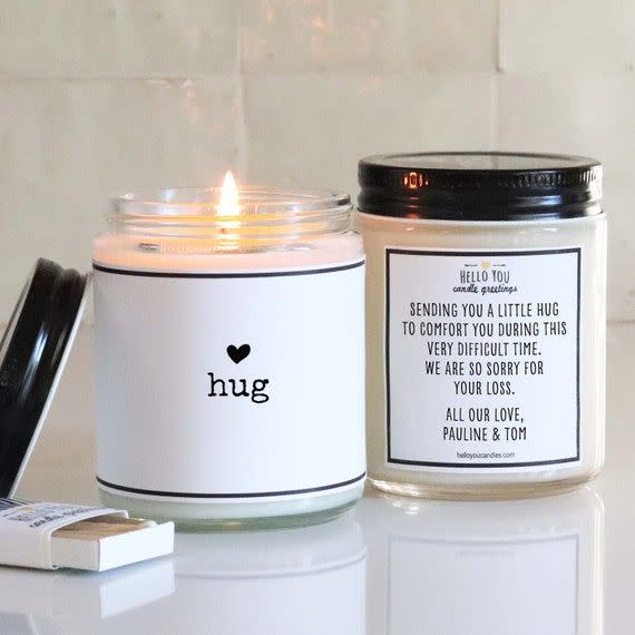 4) Send a Hug Candle