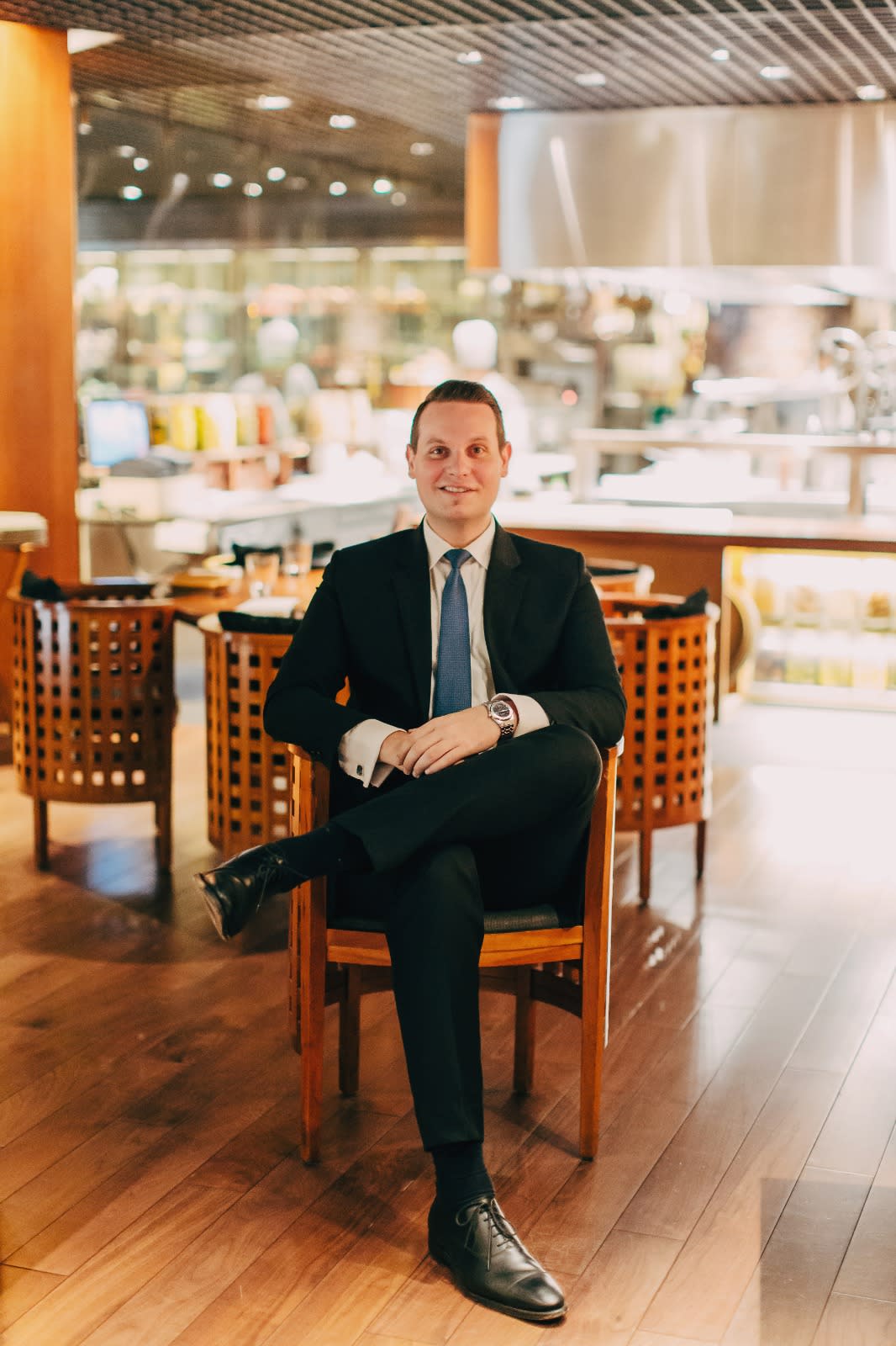 Sebastian Kern, Food & Beverage Director of Grand Hyatt Singapore. (PHOTO: WGA)