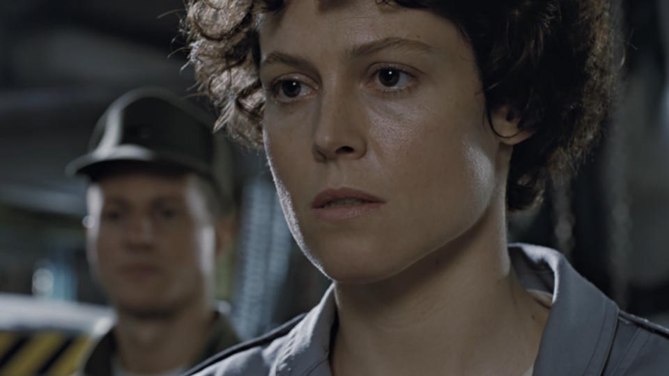 Sigourney Weaver in Aliens