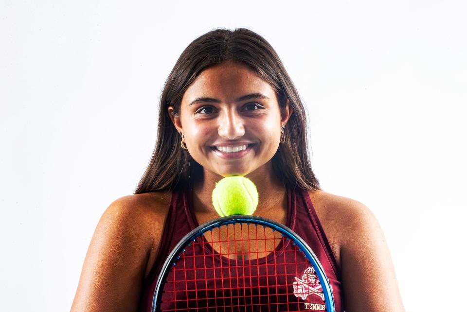 Indi Patel, Riverdale, girls tennis is on the News-Press All-Area team for 2023.  