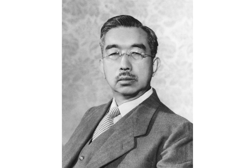 FILE - In this unknown location, Japan's Emperor Hirohito of Japan poses for a photograph in Sept. 1967. (AP Photo)