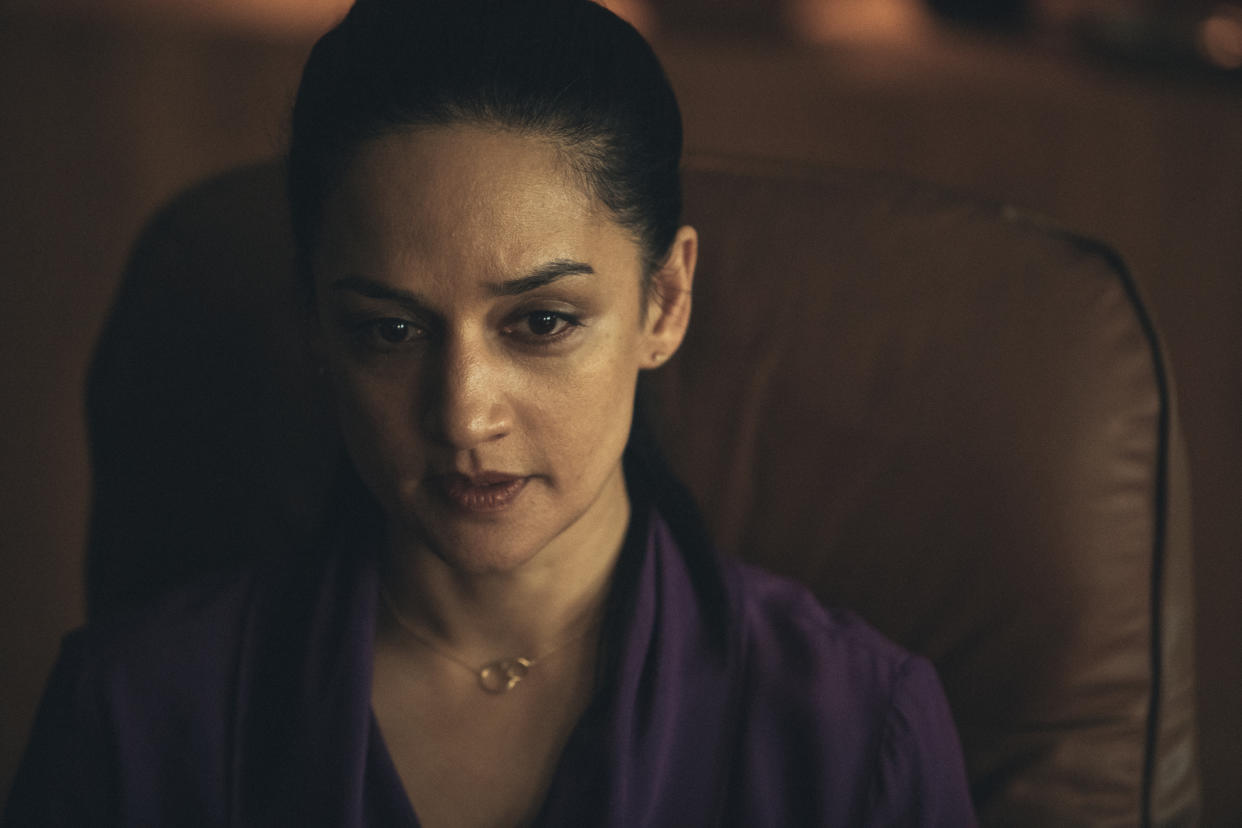 Archie Panjabi as Dr. Patel in "I Know This Much Is True" (Picture: HBO)