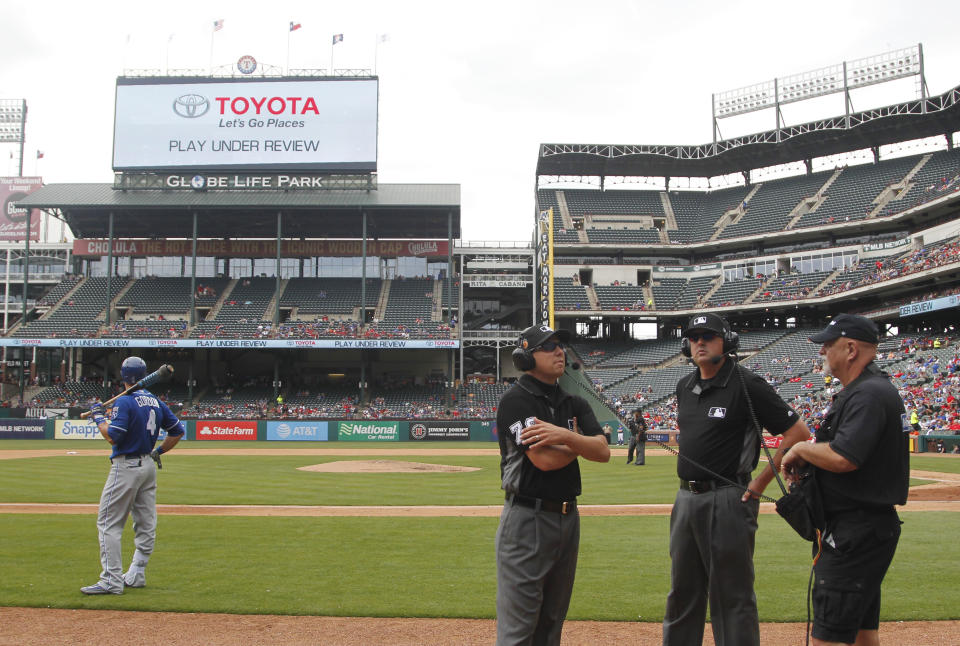 Maybe the Red Sox shouldn't get the use video review anymore. (AP)