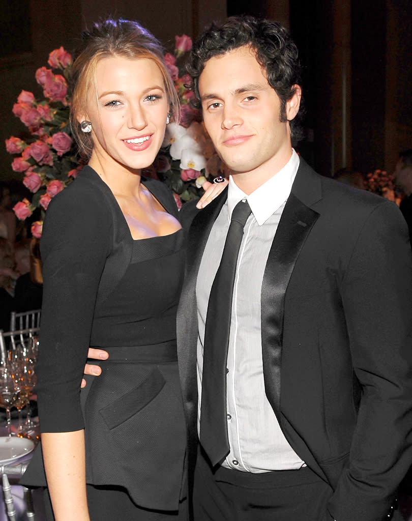 Blake Lively and Penn Badgley