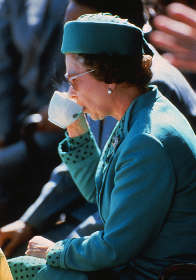 The Queen always has a cup of English breakfast tea first thing in the morning. Photo: Getty