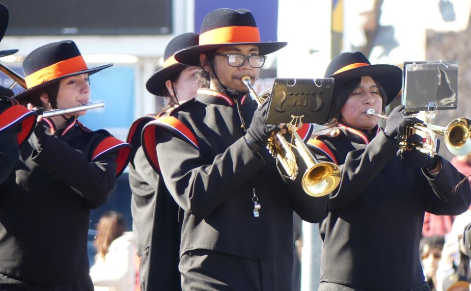 Thousands braved the cold to view the Victorville Kiwanis Club’s 76th Annual Children’s Christmas Parade on Saturday, Dec. 2, 2023.