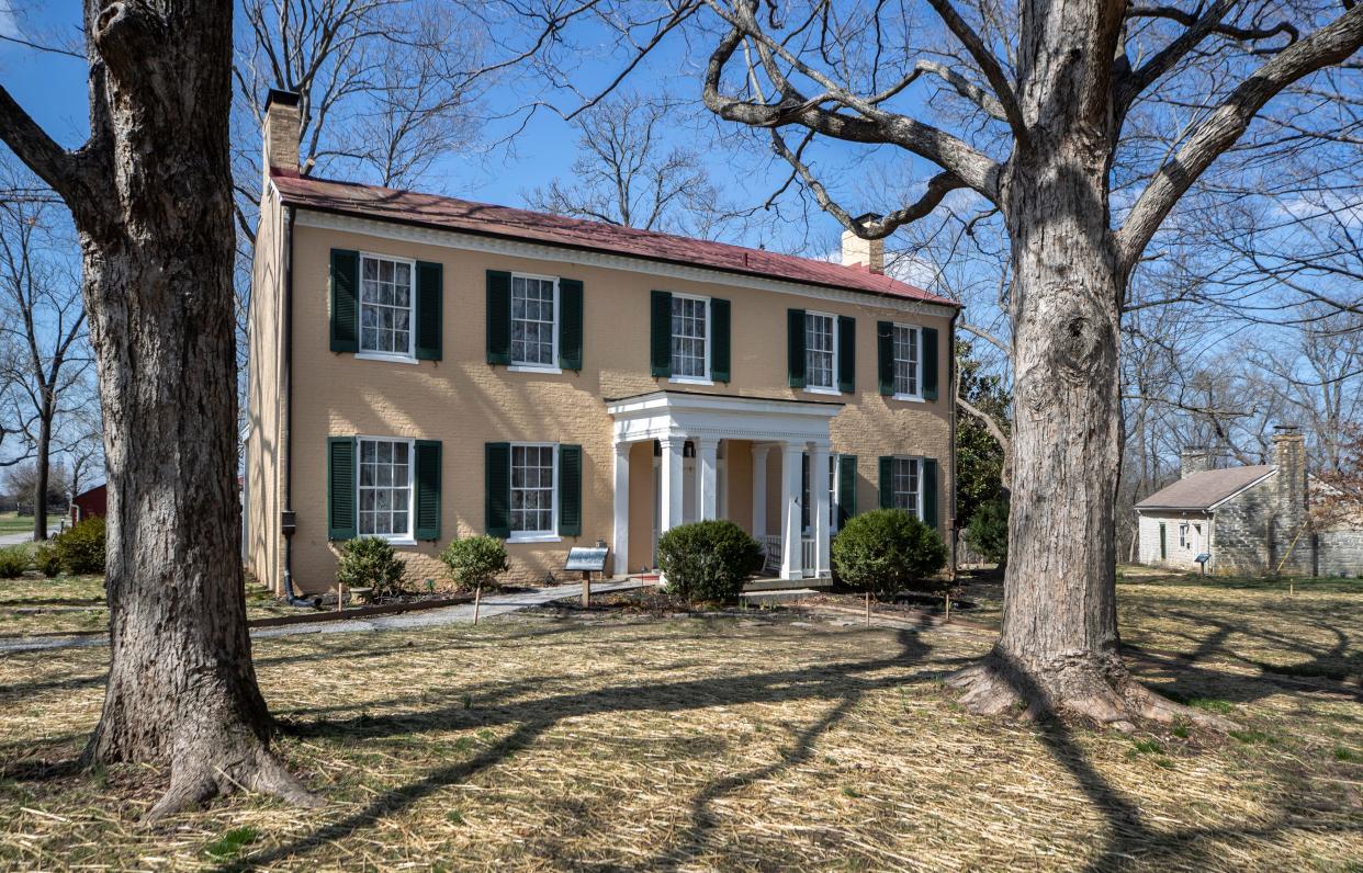 Blackacre State Nature Preserve and Historic Home. March 10, 2022