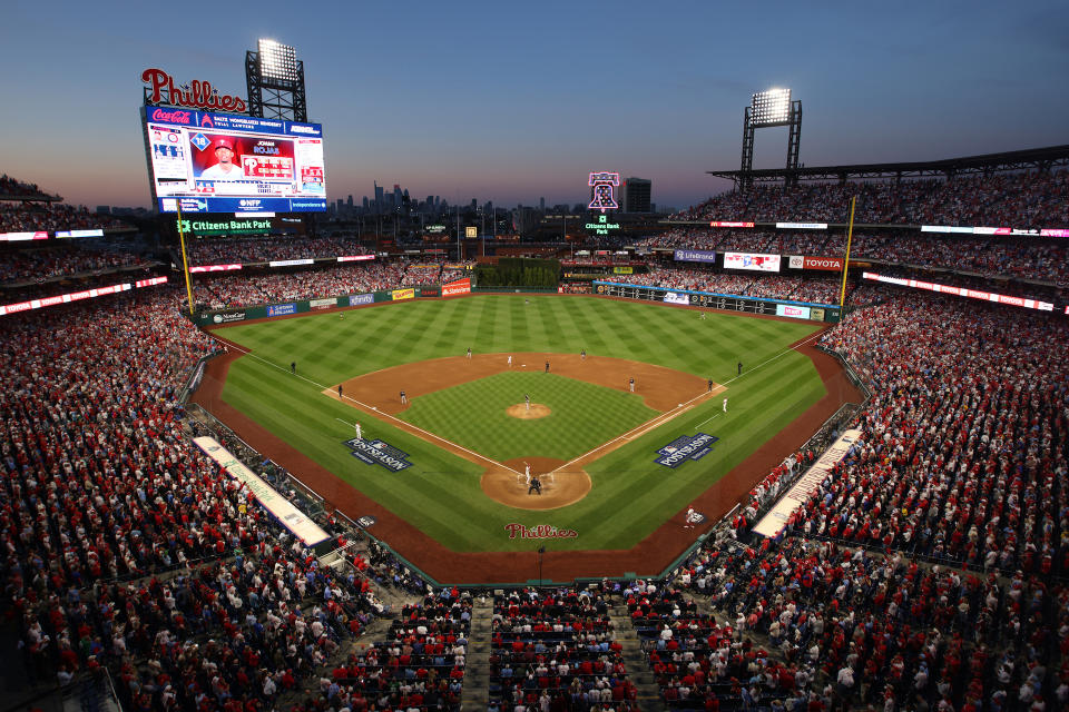 Citizens Bank Park in Philly. (Rob Tringali/MLB Photos via Getty Images)