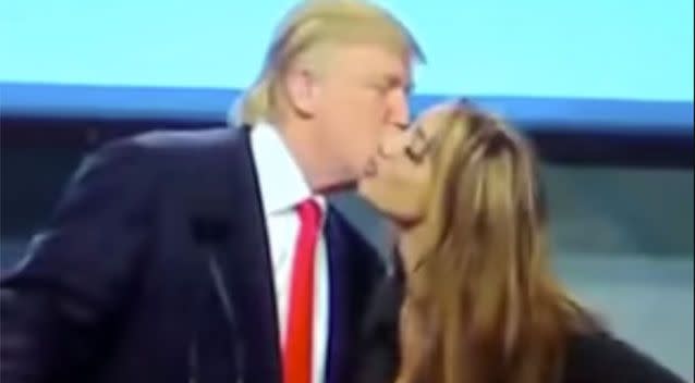 Mr Trump said Juliet could work for him, but she would be a 'death wish'. Source: 7 News