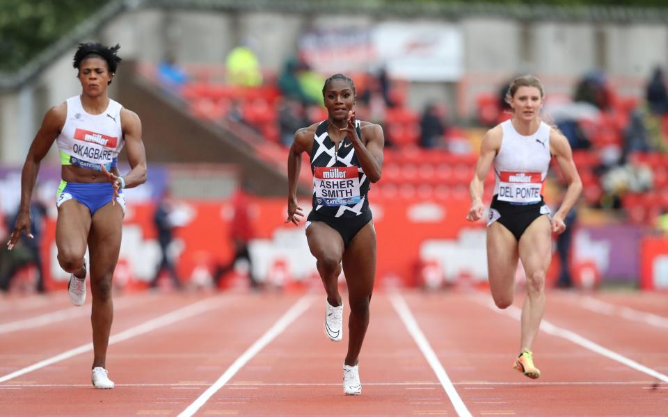 The likes of Dina Asher-Smith will be in action this weekend in Manchester - PA