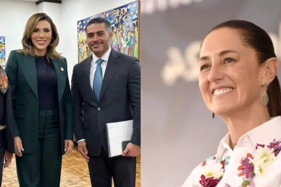 Marina del Pilar se reúne con la Presidenta Claudia Sheinbaum para fortalecer seguridad en Baja California