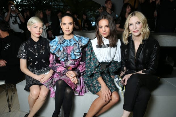 Louis Vuitton's Cruise 2019 Front Row Had an On-Brand Look for Everybody -  Fashionista