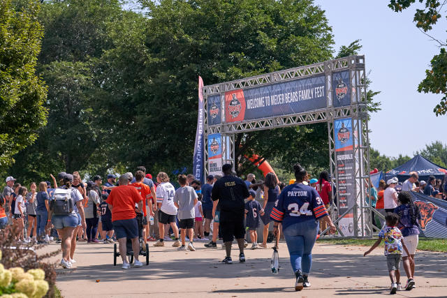 Highlights from Chicago Bears Family Fest practice