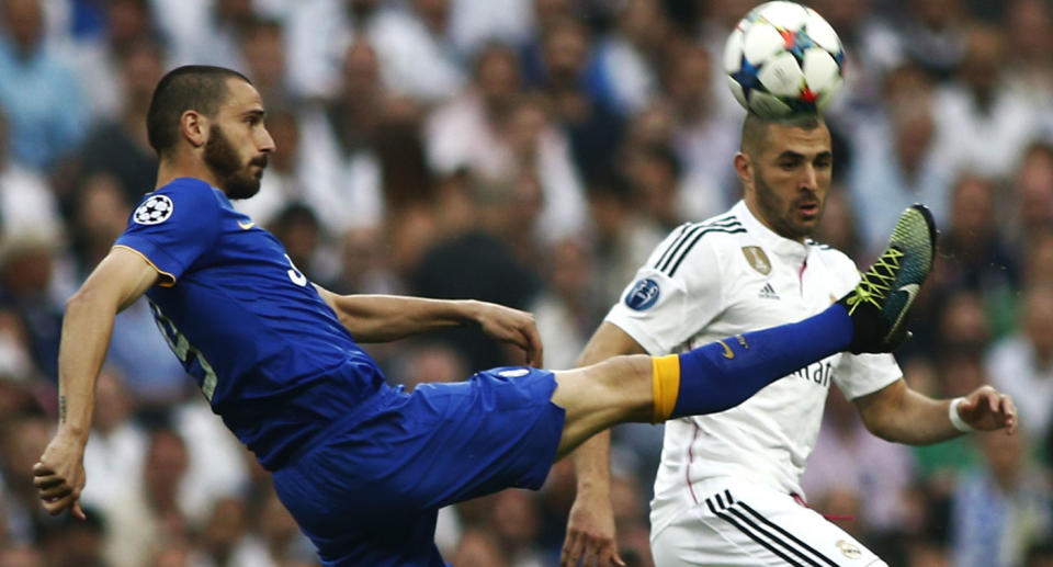 Leonardo Bonucci and Karim Benzema