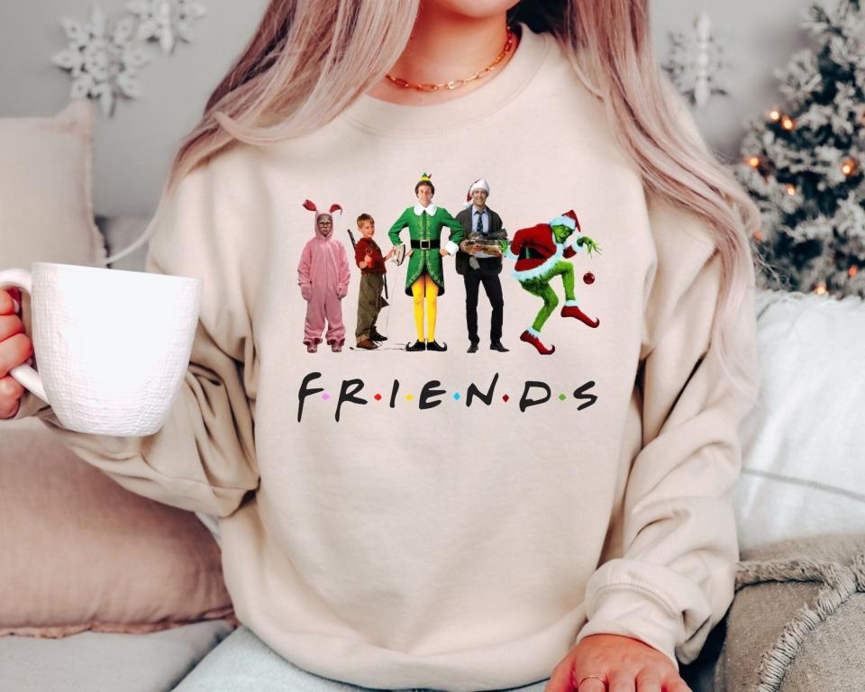 7) Christmas "Friends" Sweater