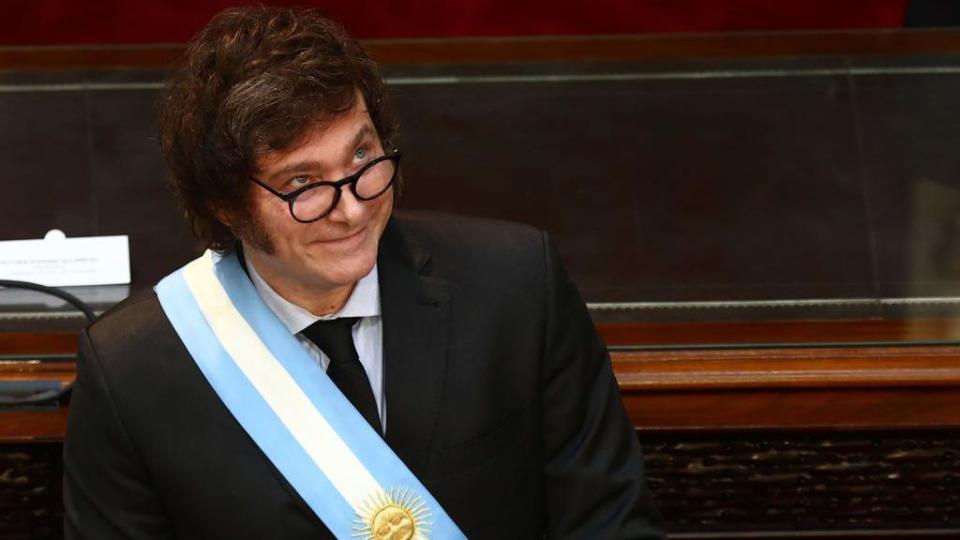 Javier Milei, presidente de Argentina.